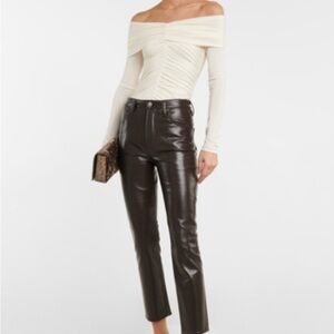 Citizens of Humanity Jolene Recycled Leather Pants